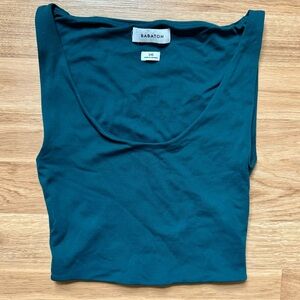 Babaton teal tank top
